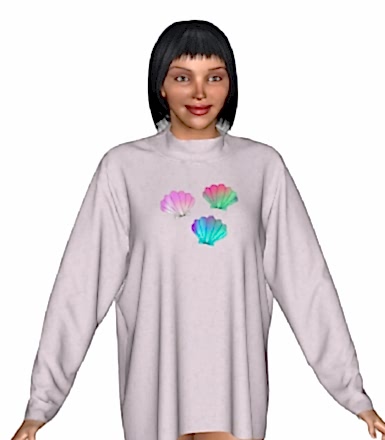 Boğazlı Gri Pijama Üstü