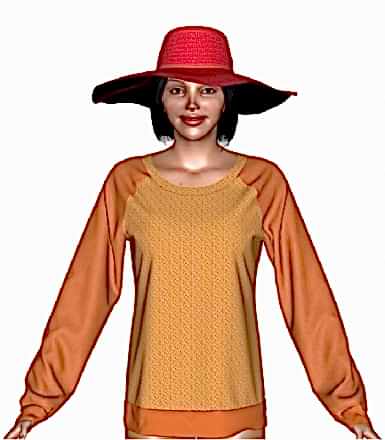 Şapkalı Model